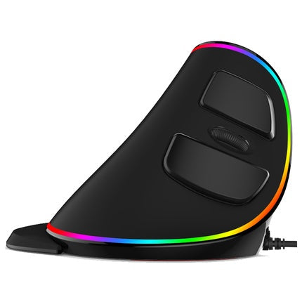 Unlock Your Productivity with the Ergonomic Vertical RGB Wired Mouse