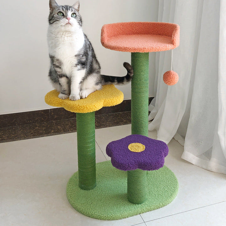 Why Your Cat Needs the Wear-Resistant Pet Scratch Climbing Tower