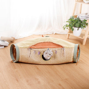 Unleash the Fun with the Pet Net Tunnel Interactive Roll Toy!