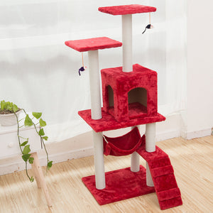 Unleash Your Pet's Adventure with the Pet Climbing Frame Interactive Activity Toy Stand