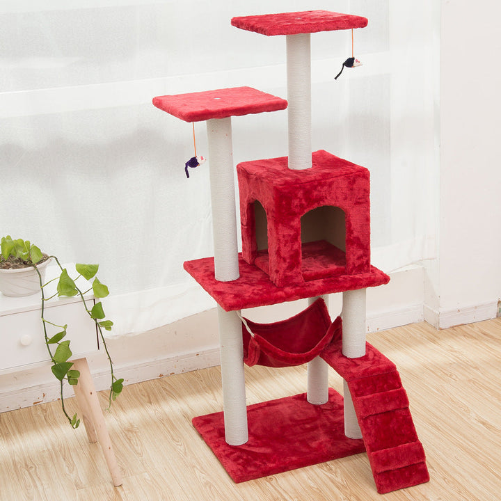 Unleash Your Pet's Adventure with the Pet Climbing Frame Interactive Activity Toy Stand